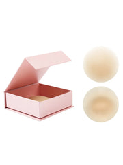 1 Pair Solid Silicone 'non-sticky' Nipple Cover Bra
