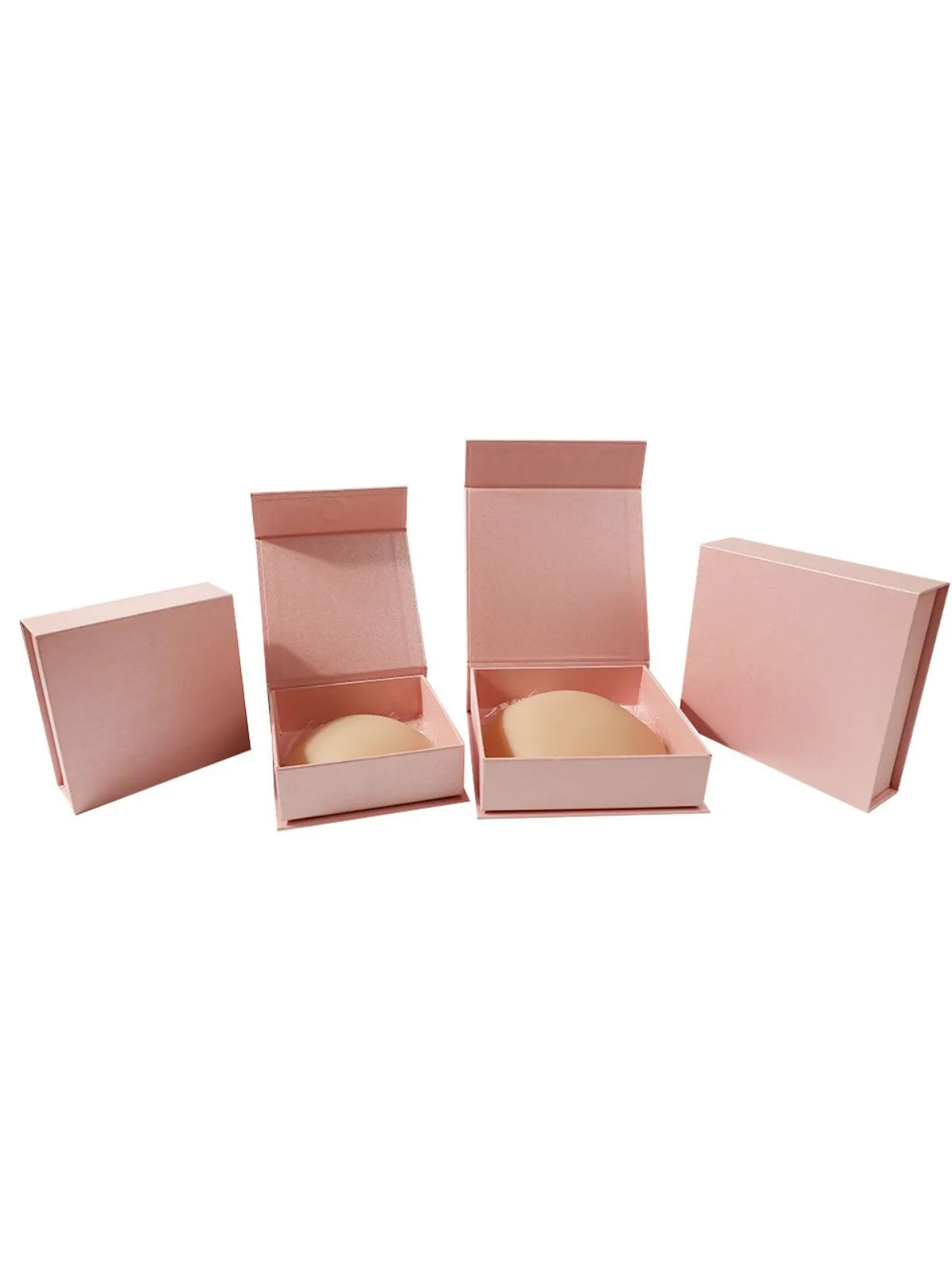 1 Pair Solid Silicone 'non-sticky' Nipple Cover Bra