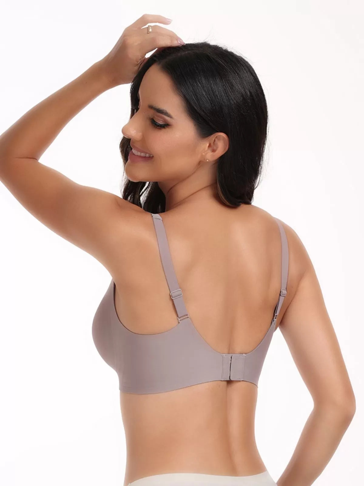 1pc Solid Wireless Comfortable Bras & Bralettes