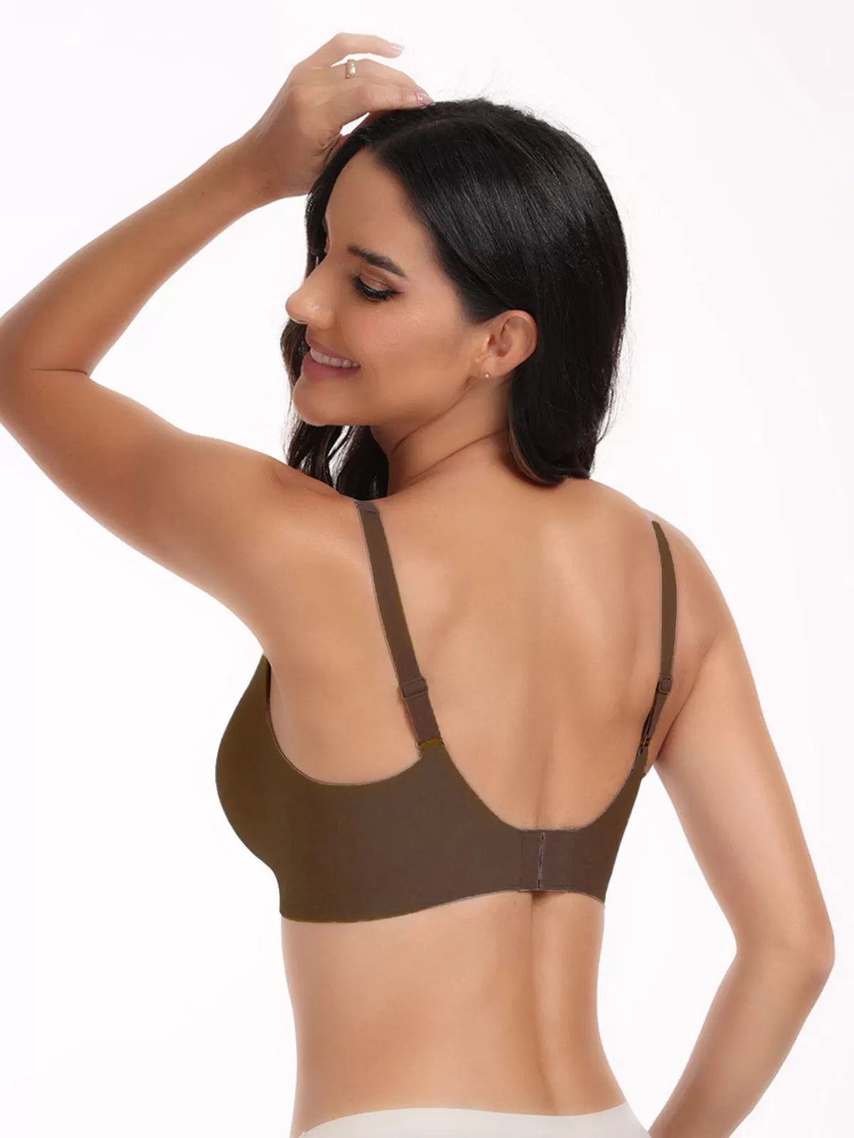 1pc Solid Wireless Comfortable Bras & Bralettes