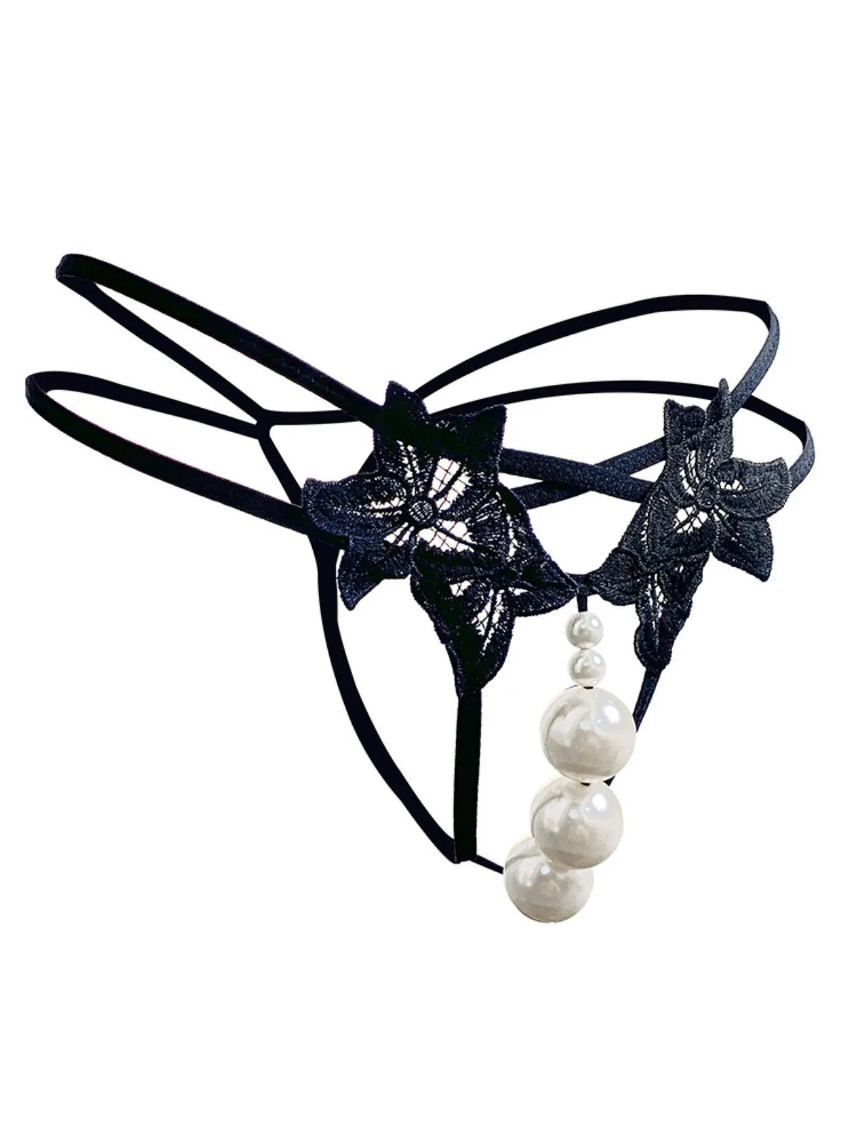 1pc Lace Pearl Sexy Thongs