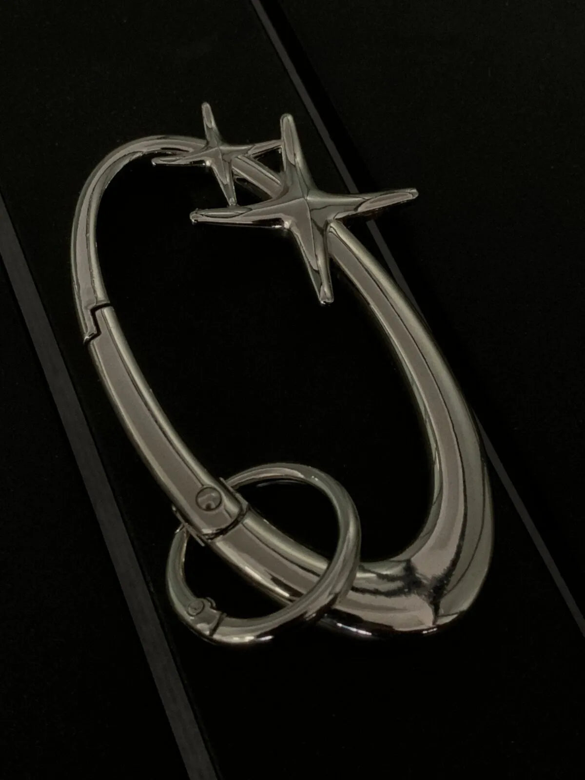 1pc Solid Alloy Star Keychains