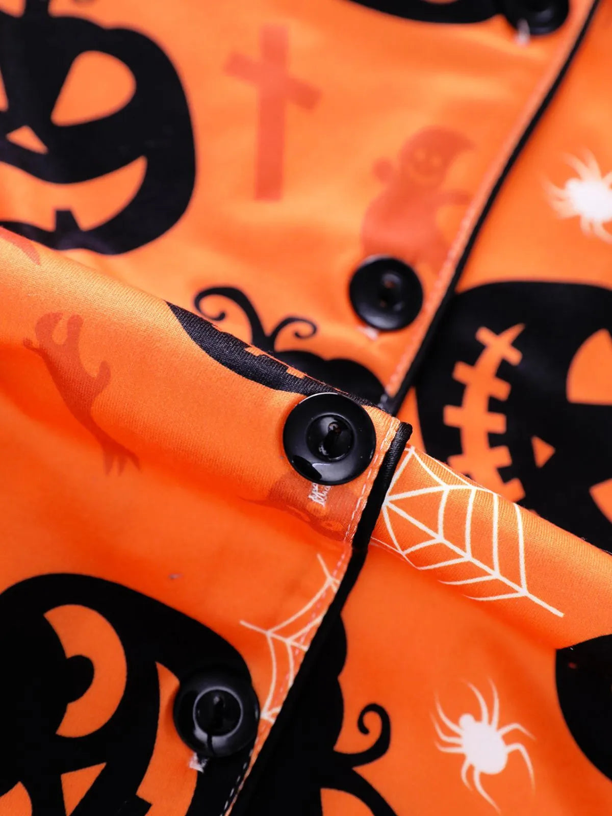 2pcs Halloween Funny Pumpkin Print Pajama Pants Set