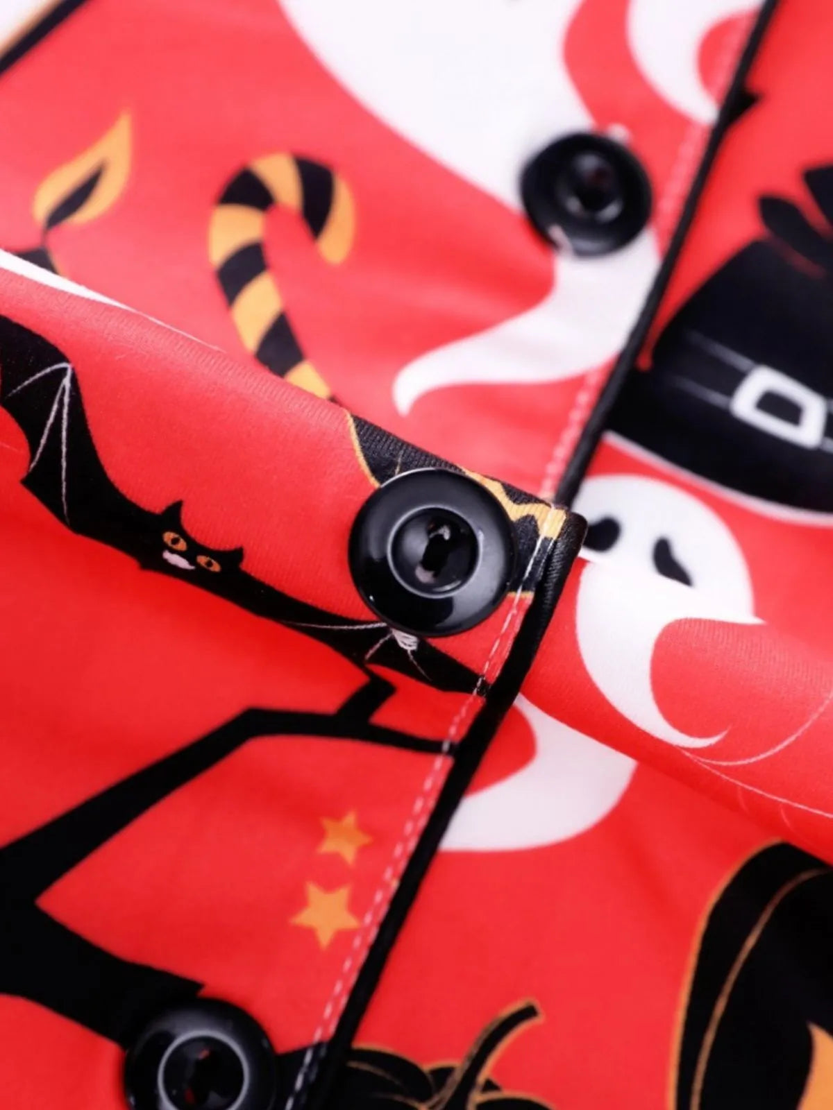 2pcs Halloween Owl Bat Print Pajama Pants Set