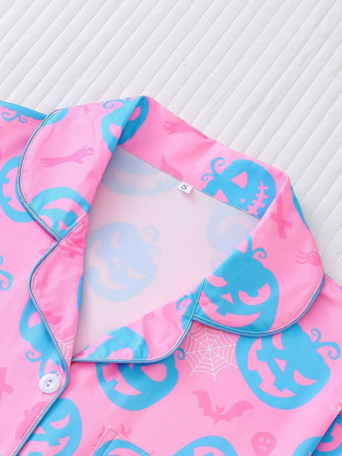 2pcs Halloween Pajama Shorts Set