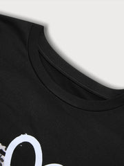 3-Pack Heart Round Neck Short Sleeve T-shirt
