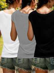 3-Pack Solid V-neck Cami