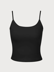 4 Pack Solid Spaghetti Strap Sleeveless Tank