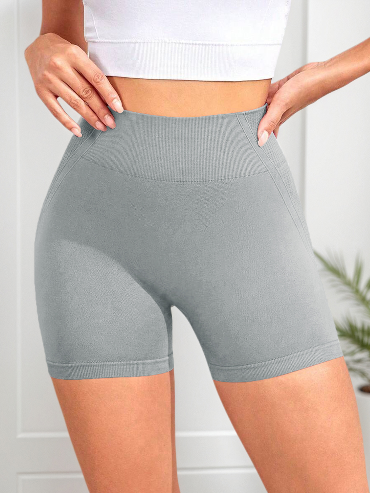 Running Club High Rise Tummy Control 3PCS Short Leggings