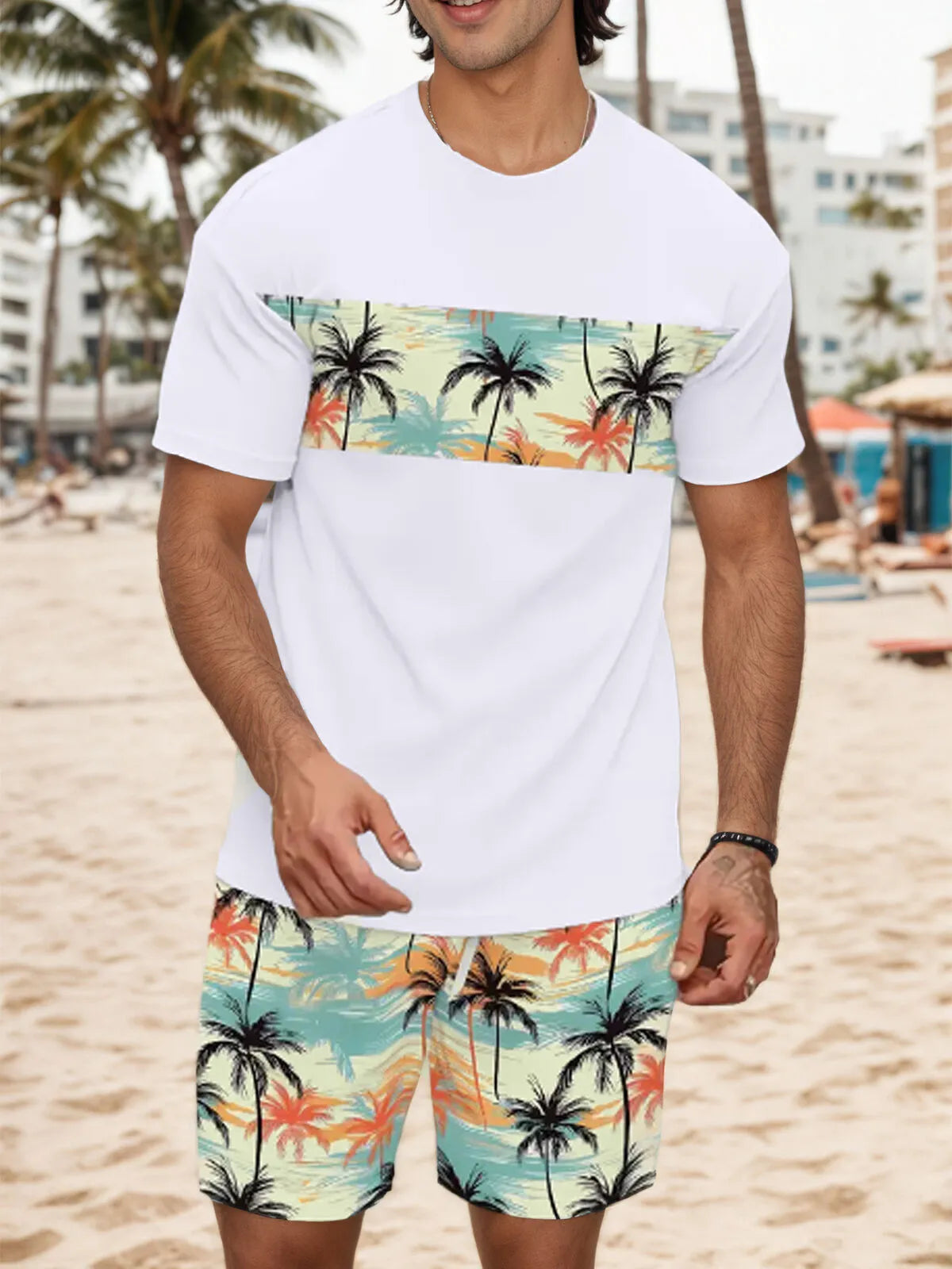 Tropical T-shirt & Tropical Shorts