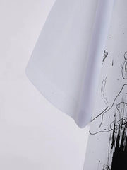 Abstract Casual Polo