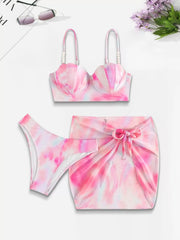 All Over Print Pearl Low Rise Bikini Sets