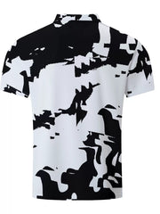 All Over Print Regular Sleeve Short Sleeve Polo