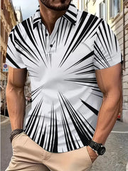 All Over Print Regular Sleeve Short Sleeve Polo