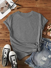 Animal Round Neck Regular Sleeve Short Sleeve Regular T-shirt