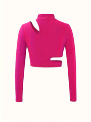 Asymmetric Regular Sleeve T-shirt
