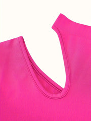 Asymmetric Regular Sleeve T-shirt