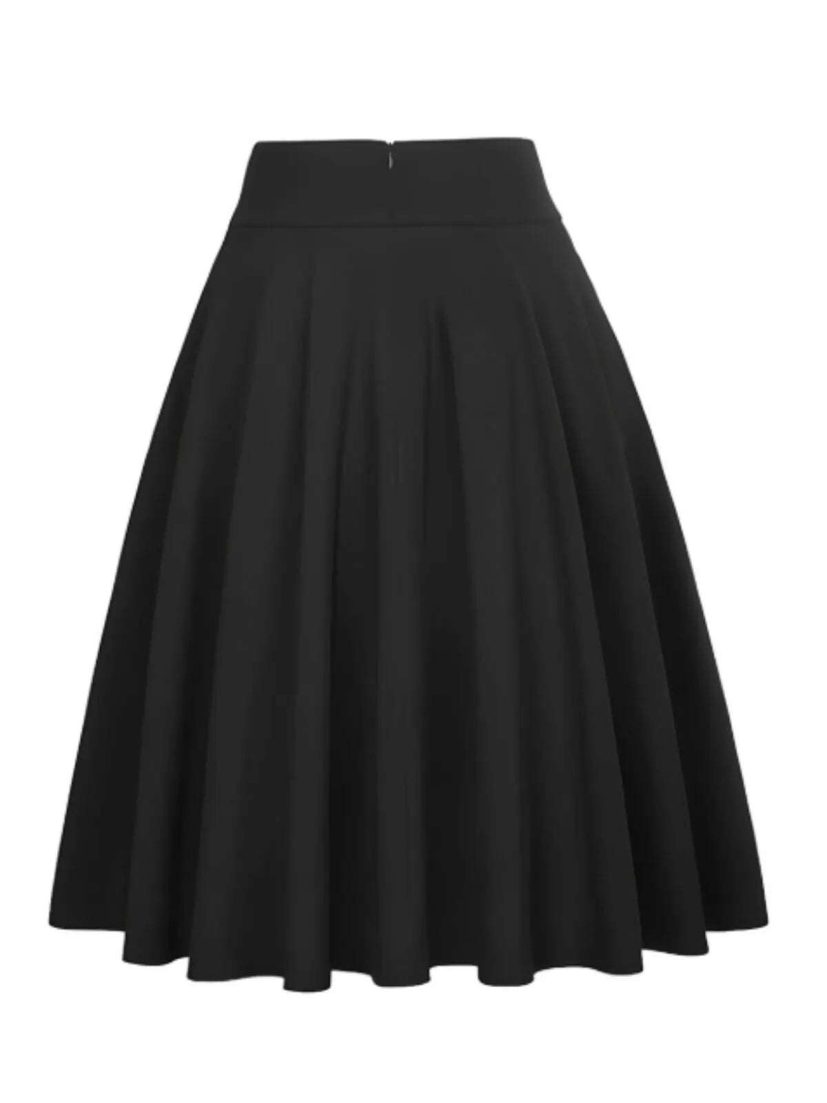 Belted Medium Rise Bind A Line Skirt