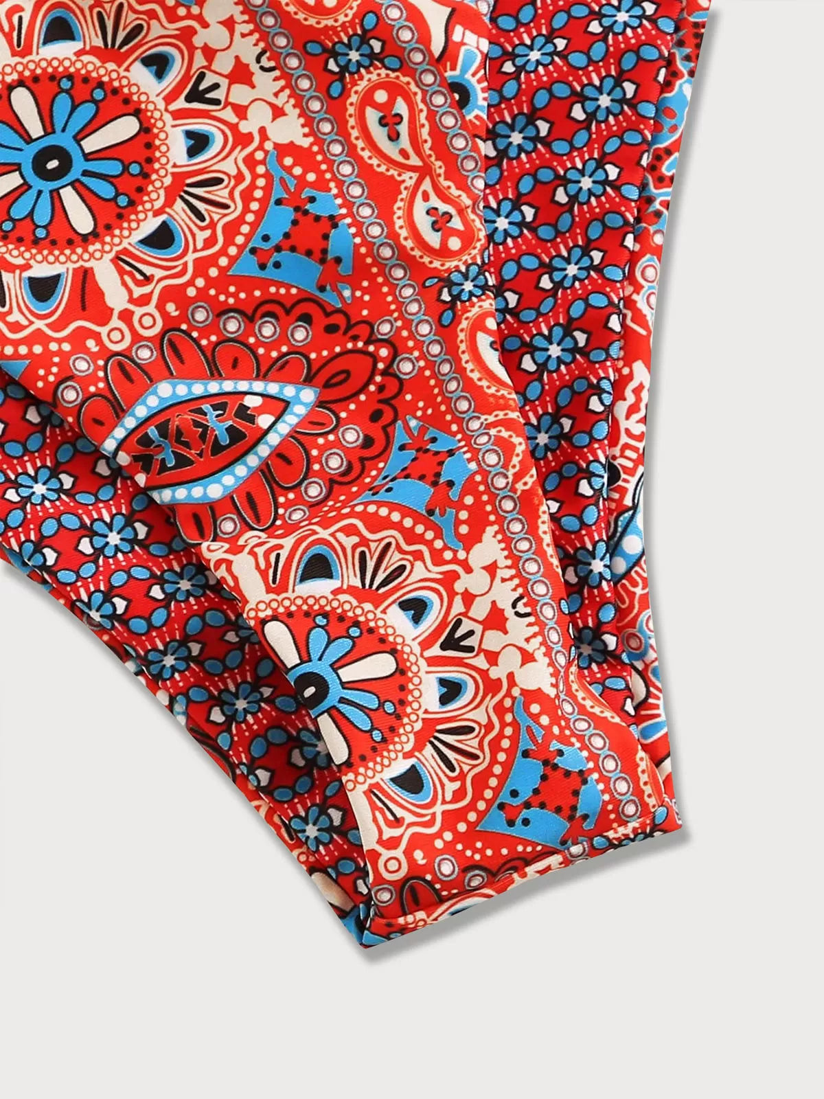 Bohemian Tie Back Low Rise Bikini 