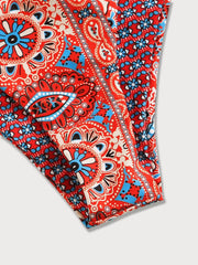 Bohemian Tie Back Low Rise Bikini 