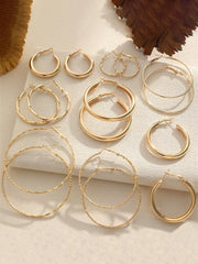 Boho Style 8-pack Lron Earring