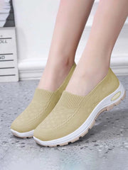Casual Lightweight Breathable Pull On Sport Flats