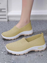 Casual Lightweight Breathable Pull On Sport Flats