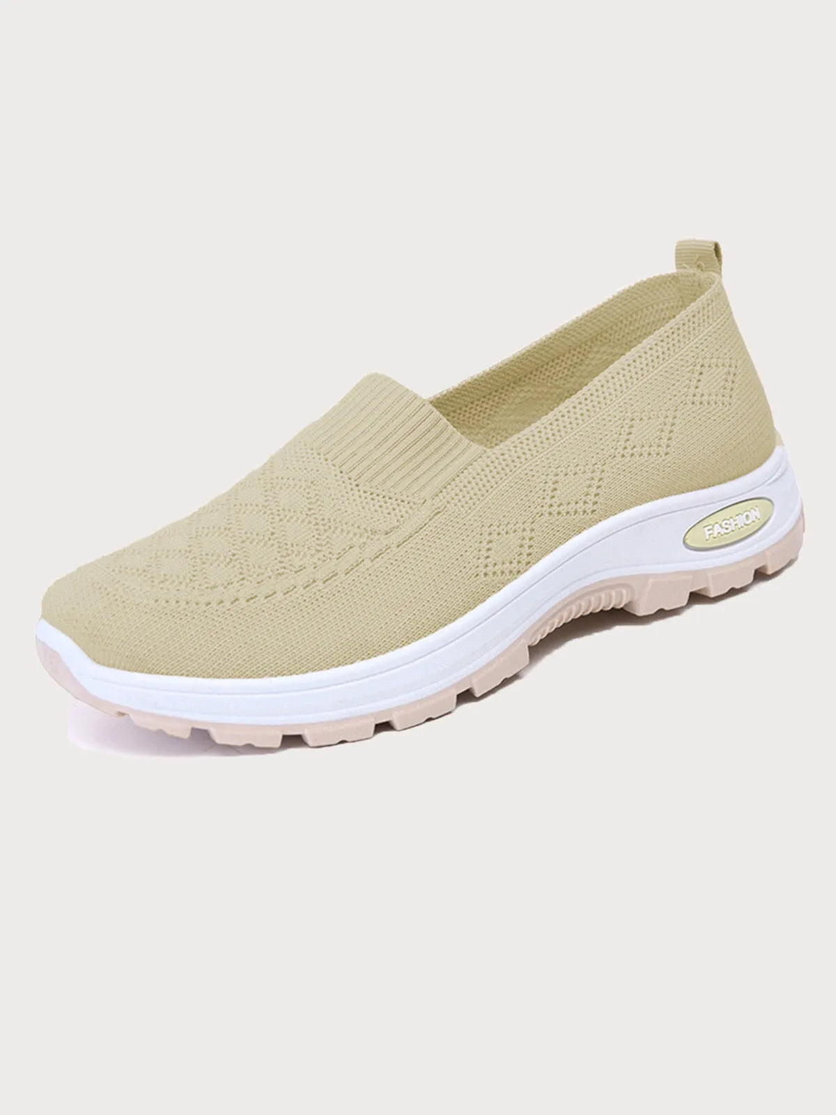 Casual Lightweight Breathable Pull On Sport Flats