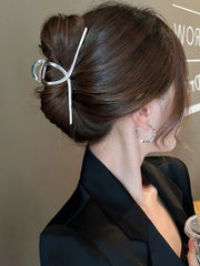 Casual Style 1pc Alloy Hair Claw Clip