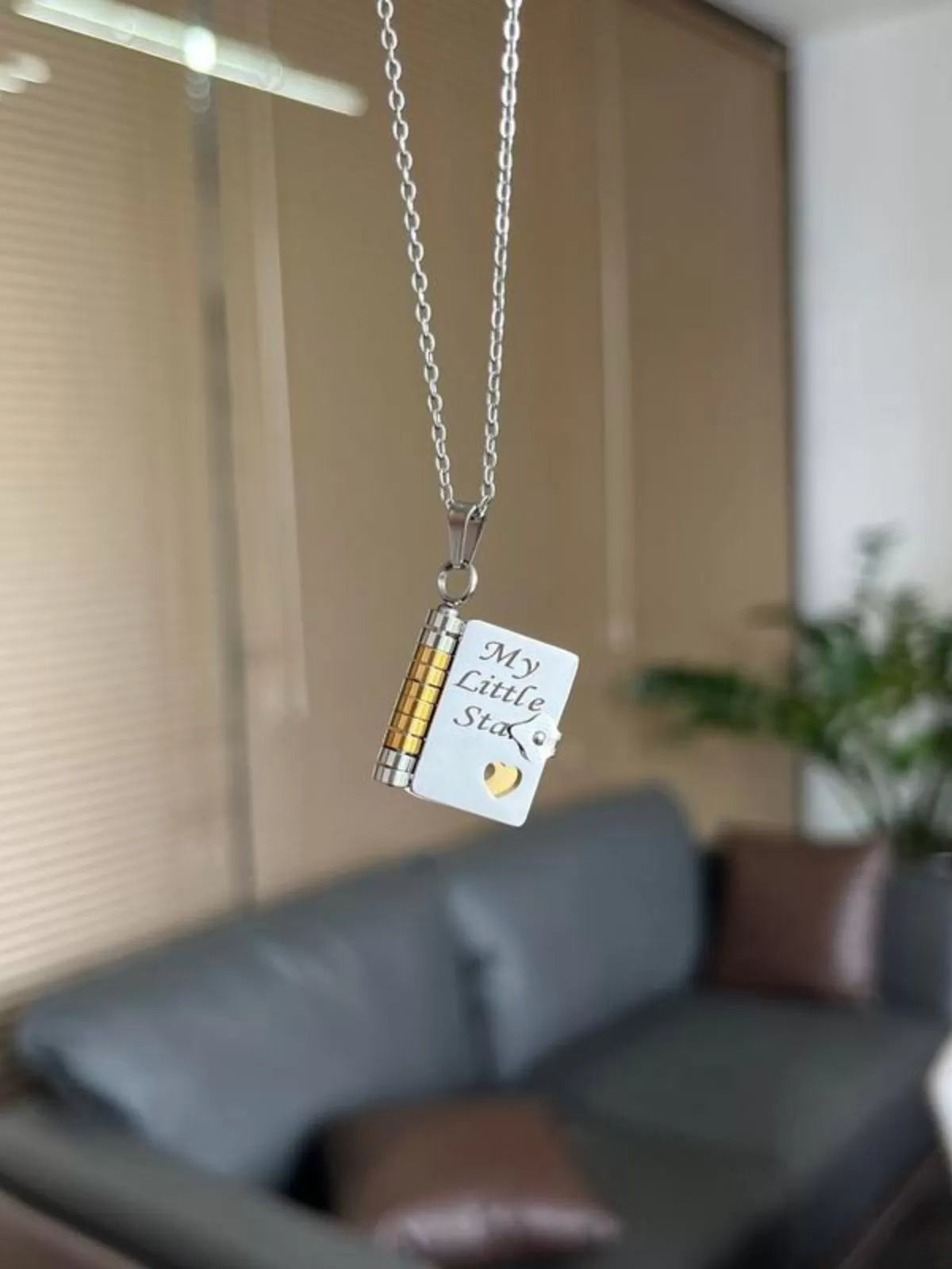 1PC My Little Star Book Necklace For Birthday Day Gift Graduation Jewelry of Love