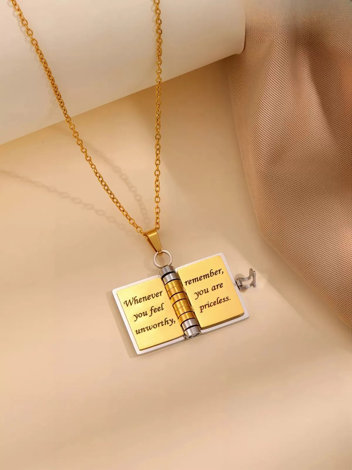 1PC My Little Star Book Necklace For Birthday Day Gift Graduation Jewelry of Love