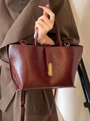Fashionable Elegant Solid Color Trendy Versatile High-quality Daily Commuting Crossbody Bag