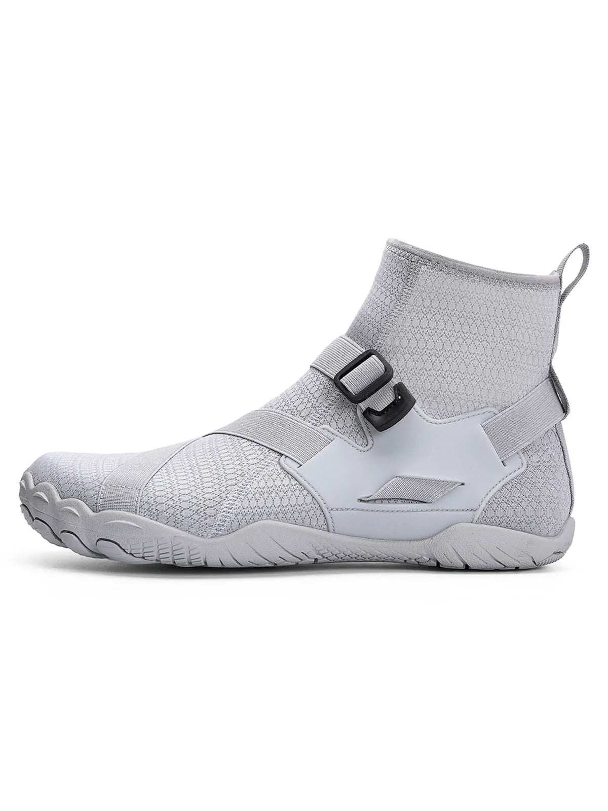 Solid High-cut Round Toe Casual Style Sneakers