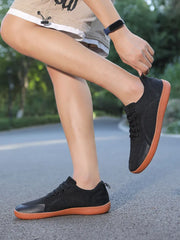 Mid-cup Flat Heel Round Toe Sneakers