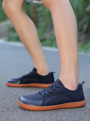 Mid-cup Flat Heel Round Toe Sneakers