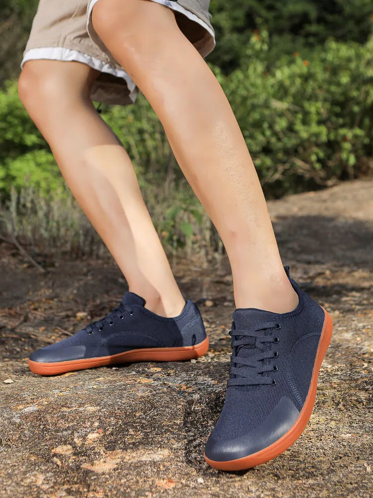Mid-cup Flat Heel Round Toe Sneakers