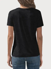 Cat Round Neck Regular Sleeve Short Sleeve Regular T-shirt