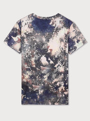 Chevron Round Neck Regular Sleeve Short Sleeve T-shirt