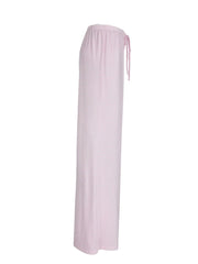 Chic Casual Fitted Comfy Striped Print Daily Wear Low Rise Palazzo Pants