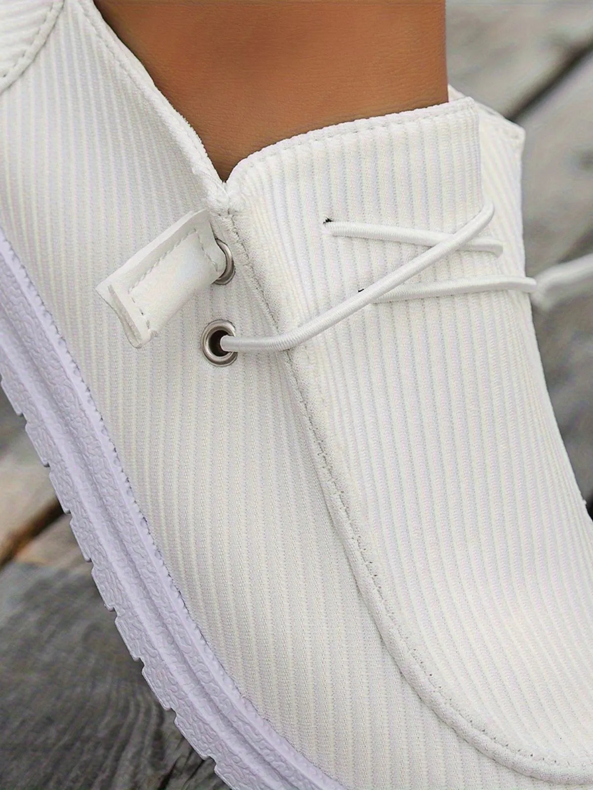Classic Round Toe Pu Leather Slip-on Flats