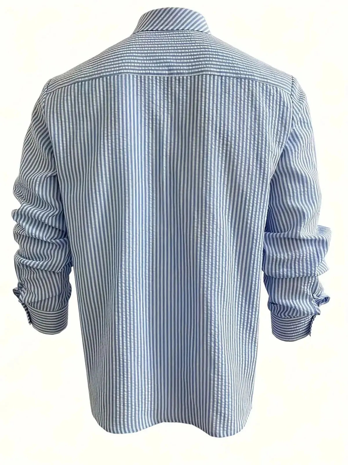Classic Striped Lapel Shirt