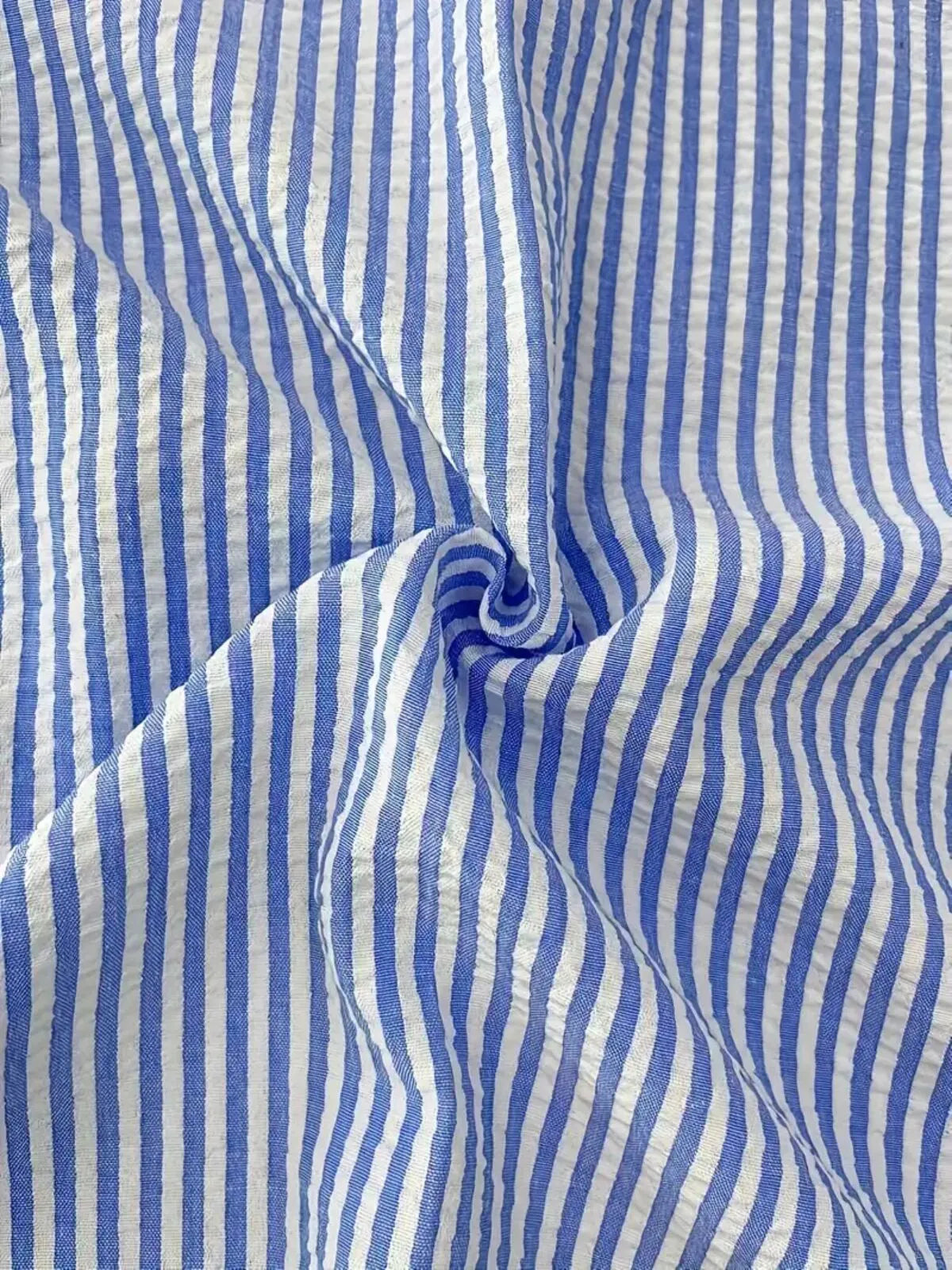 Classic Striped Lapel Shirt