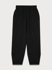 Colorblock Round Neck Blouse & Solid Pants