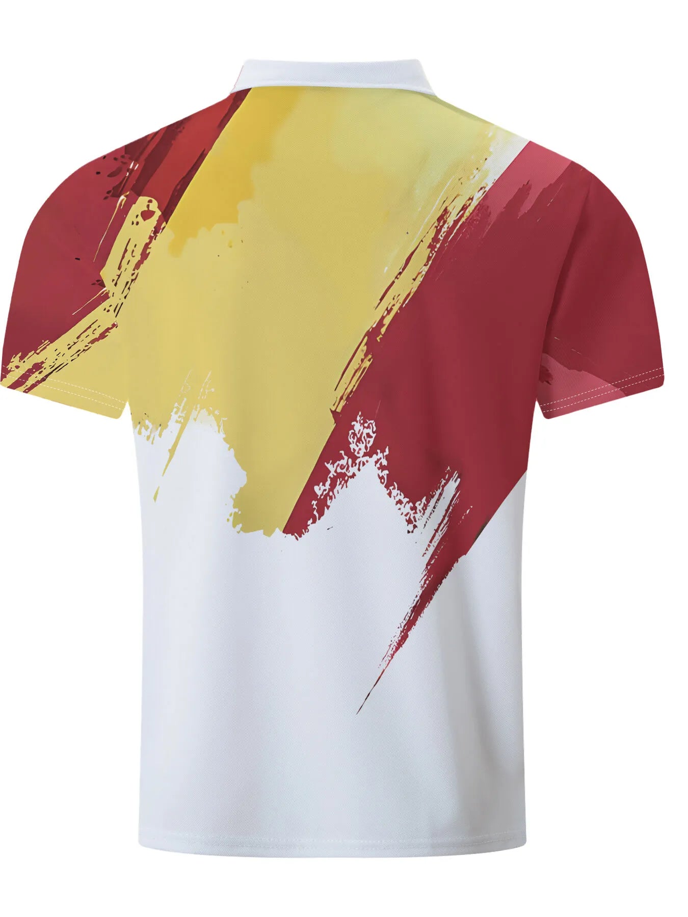 Colorblock Lapel Polo