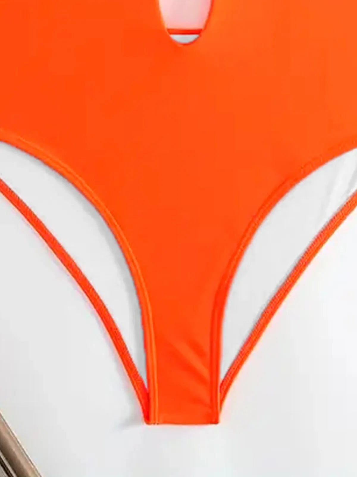 Colorblock Patchwork Halter One-piece 
