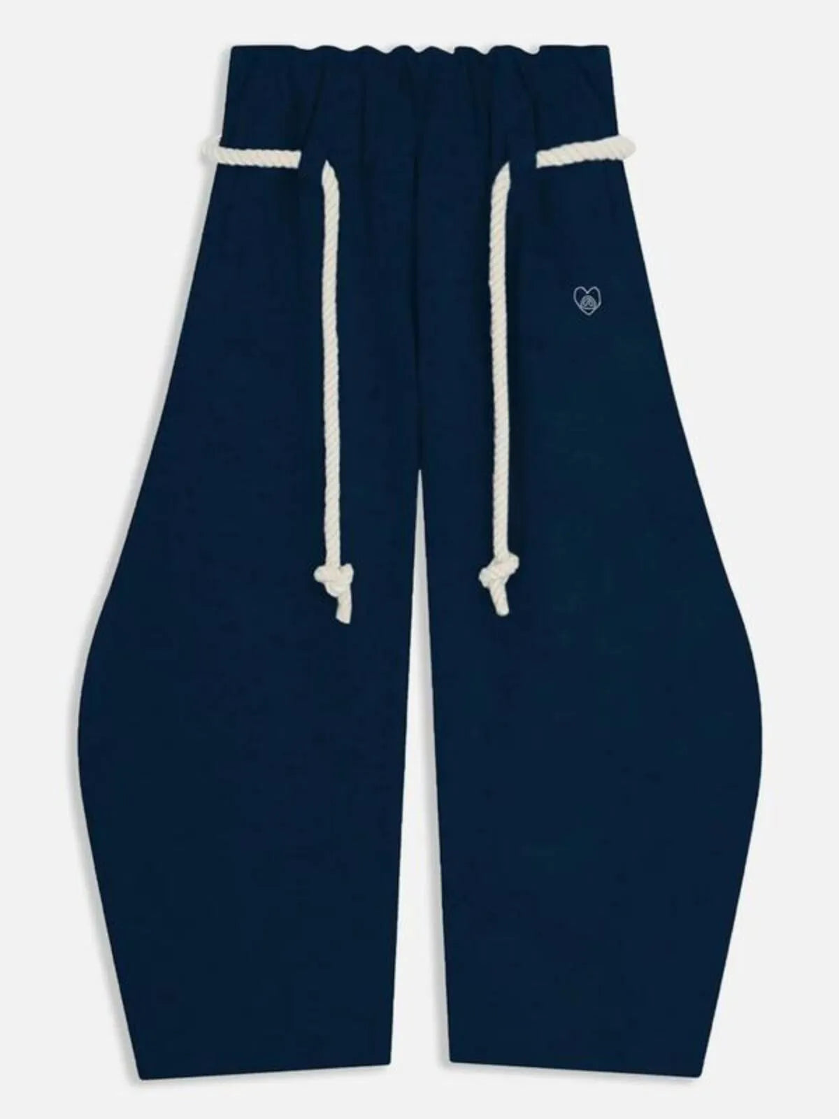 Comfortable Casual Elastic Waist Lantern Baggy Wide Leg Sweatpants
