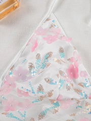Ditsy Floral 3D Spaghetti Strap Cami
