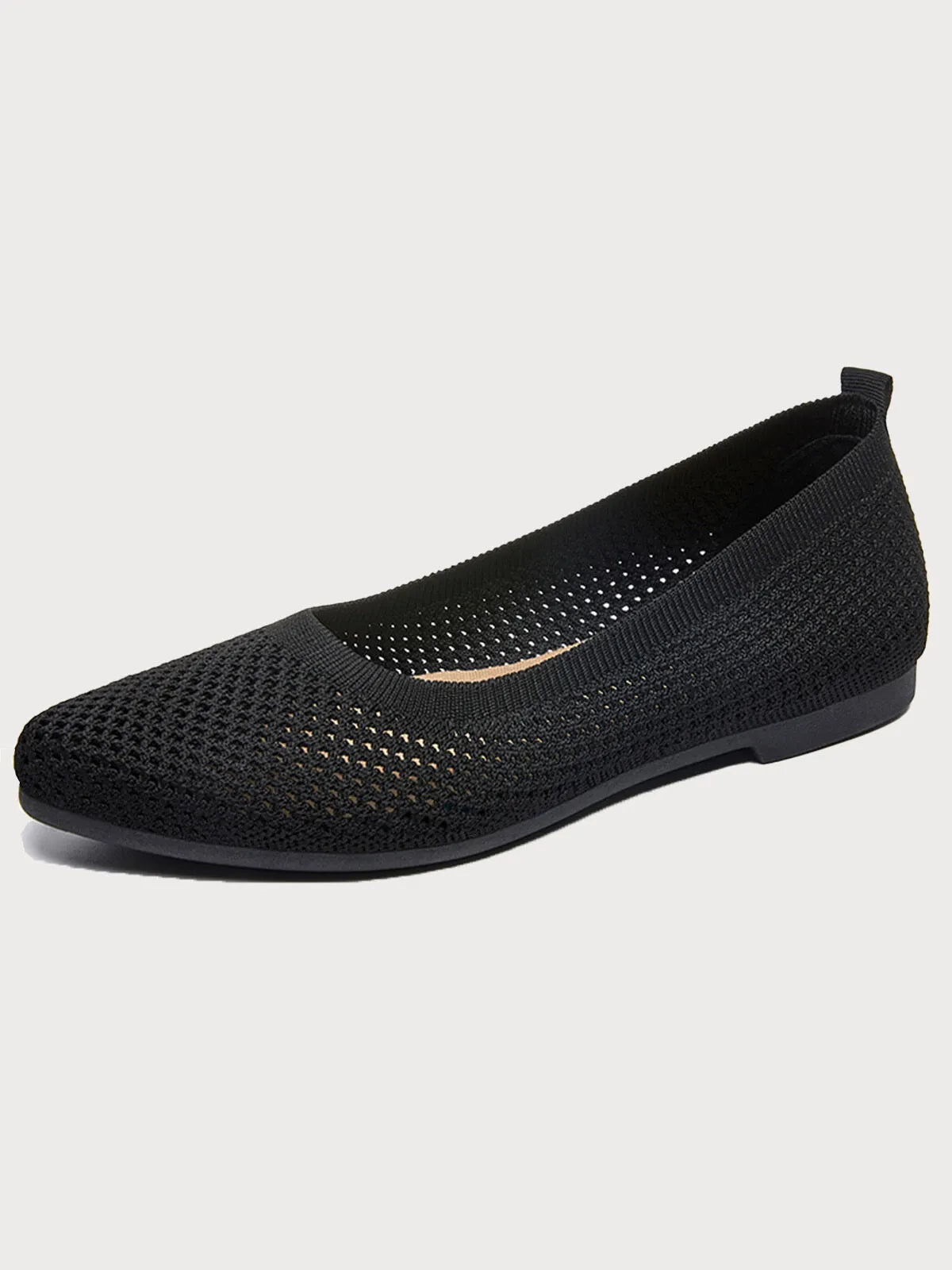 Elegant Snip Toe Breathable Lightweight Work Flats