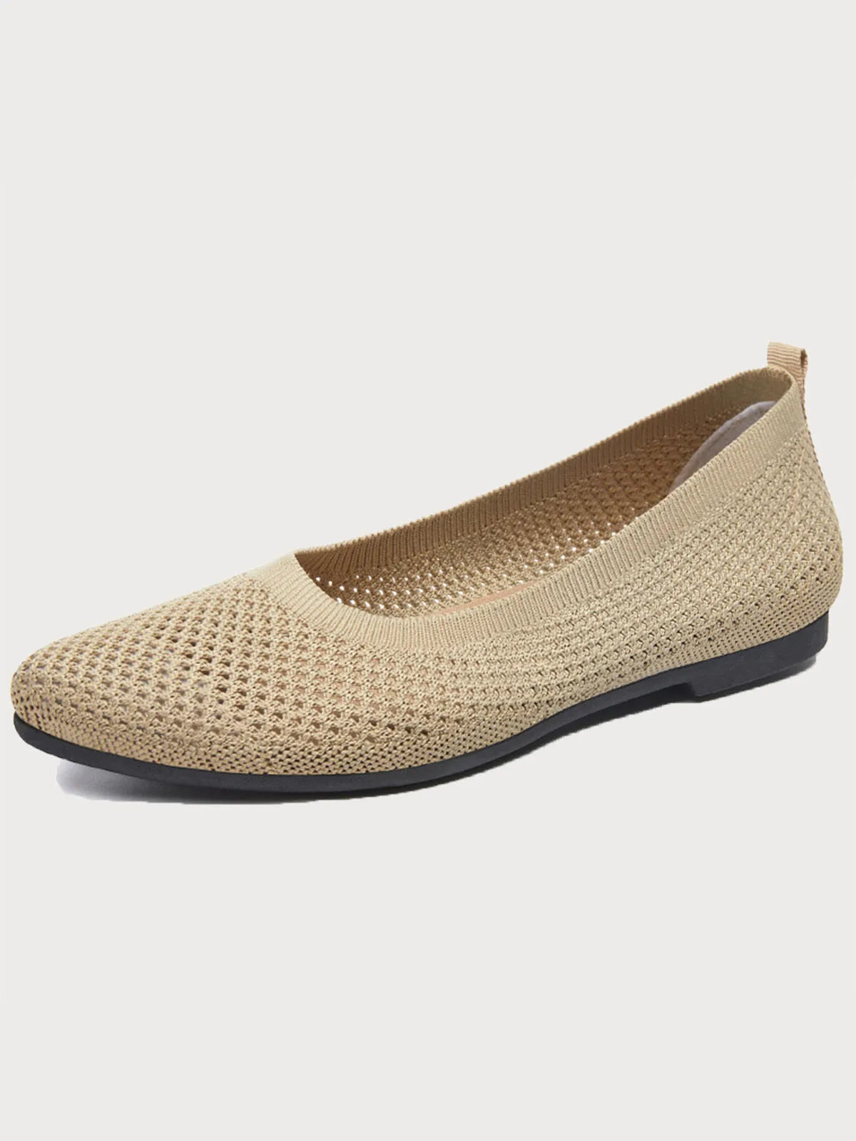 Elegant Snip Toe Breathable Lightweight Work Flats