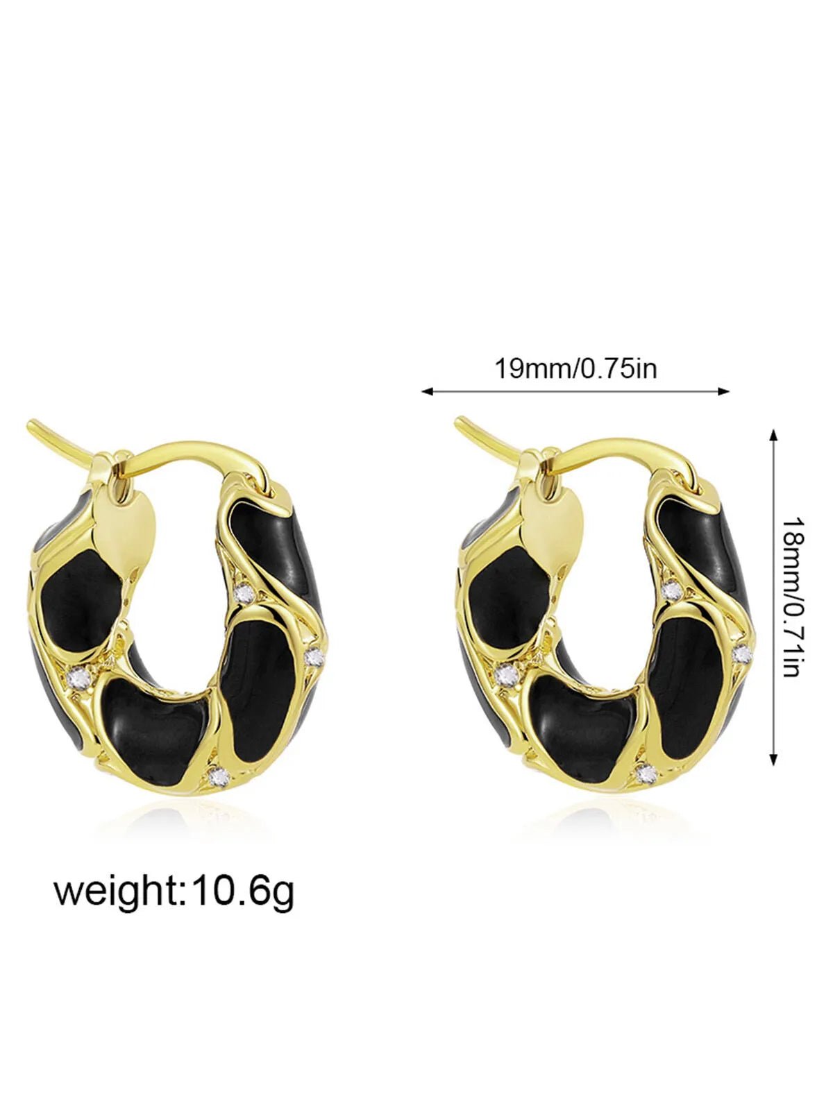 Elegant Style 1 Pair Alloy Earring